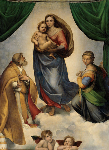 The Sistine Madonna by Raphael