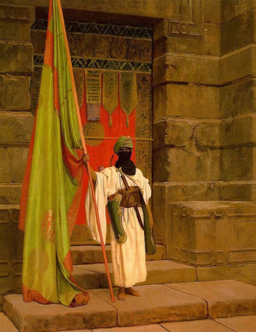 The Standard Bearer by Jean Leon Gerome