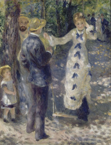 The Swing by Pierre-Auguste Renoir