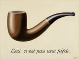 The Treachery of Images by rene Magritte