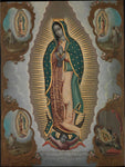 The Virgin of Guadalupe with the Four Apparitions by Nicolas Enriquez