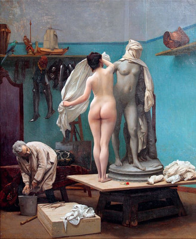 The end of the pose by Jean Leon Gerome