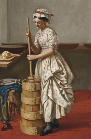 The butter chum by Valentine Cameron Prinsep