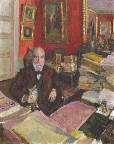 Théodore Duret by Edouard Vuillard