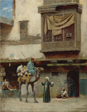 The Pottery Seller in Old City Cairo by Charles Sprague Pearce
