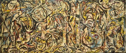 There Were Seven in Eight by Jackson Pollock