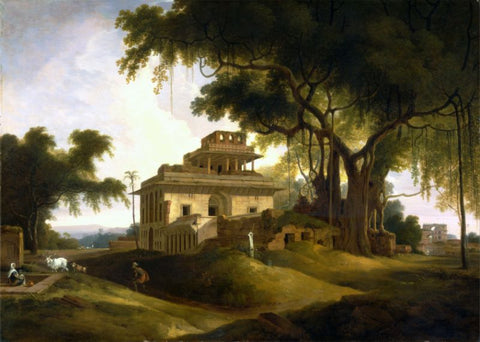 Thomas Daniell - Ruins of the Naurattan, Sasaram, Bihar