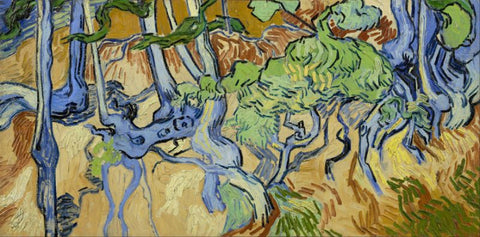 Tree-roots by Vincent Van Gogh