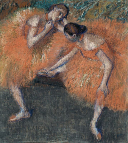 Two Dancers by Edgar Degas