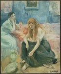 Two Girls by Berthe Morisot