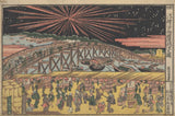 Ukie Edo Ryogokubashi by Keisai Eisen