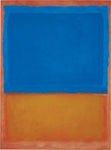 Untitled - Red, blue, orange by Mark Rothko
