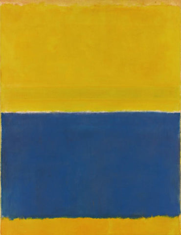 Untitled (Yellow and Blue) by Mark Rothko