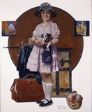 Vacation's Over by Norman Rockwell