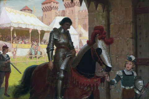 Vanquished by Edmund Blair Leighton