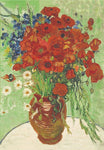 Vase With Daisies And Poppies by Vincent Van Gogh
