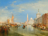 Venice - The Dogana and San Giorgio Maggiore by J. M. W. Turner