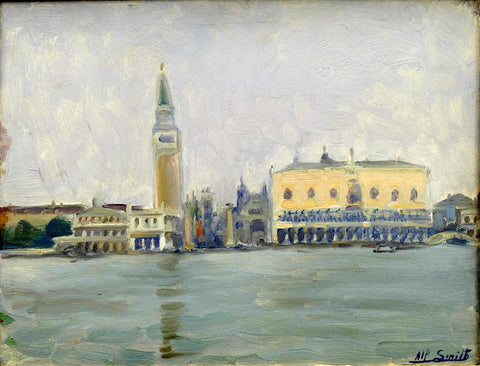 Venise matin brumeux by Alfred Smith