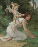 Venus and Cupid by Guillaume Seignac