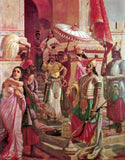 Victory of Meghanada by Ravi Varma