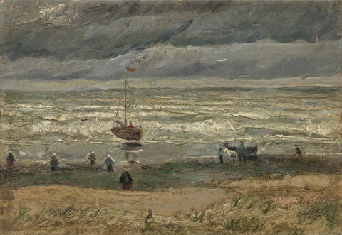 View of the Sea at Scheveningen by Vincent Van Gogh