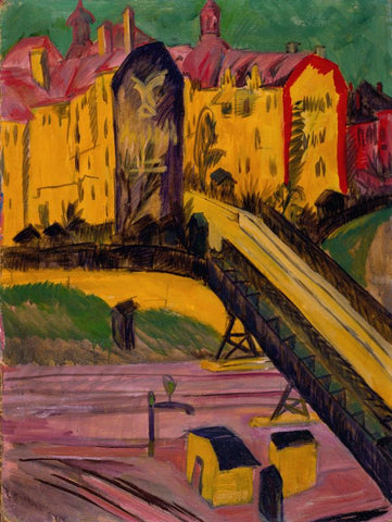 View from the Window by Ernst Ludwig Kirchner