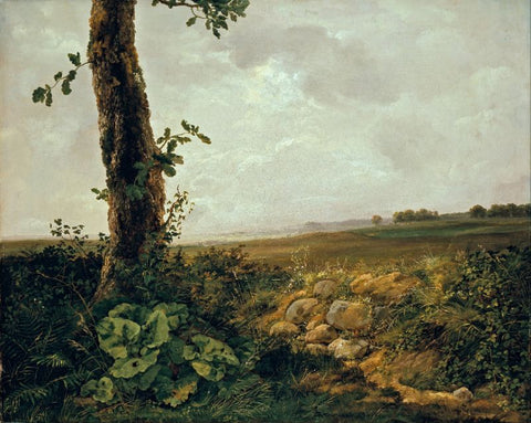 View near Prestø by Johan Christian Clausen Dahl