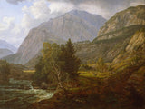 View of Fortundalen by Johan Christian Clausen Dahl