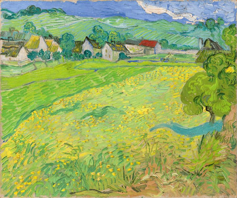 View of Vessenots Near Auvers by Vincent Van Gogh