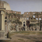 View of the Interior of Colosseum by Christoffer Wilhelm Eckersberg