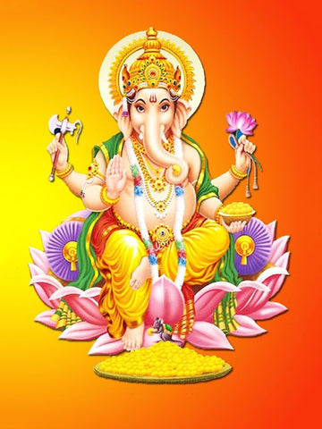 Vighnaharta Ganesh Painting