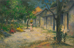 Village in Martinique by Paul gauguin