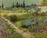 The Garden at Arles by Vincent van Gogh