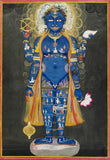 Indian Miniature - Vishnu Vishvarupa