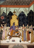 Vision of Vishnu Painting (Vaikuntha Darshana)