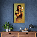 Milkmaid by Raja Ravi Varma