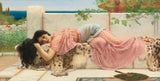 When the heart is young by John William Godward