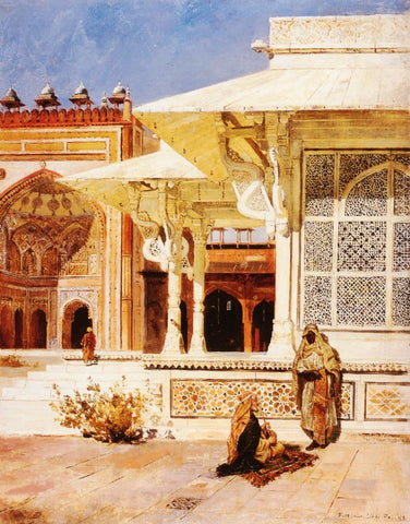 White Marble Tomb at Suittitor Skiri by Edwin Lord Weeks