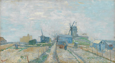 Montmartre: Windmills and Allotments by Vincent Van Gogh