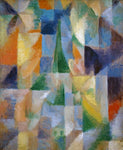 Window overlooking the city by Robert Delaunay