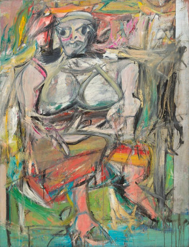 Woman I by Willem de Kooning