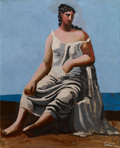 Woman by the Sea by Pablo Picasso