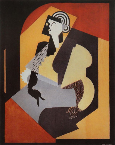 Woman with Black Glove by Albert Gleizes