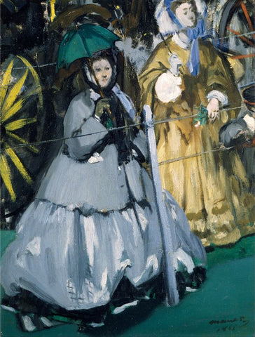 Women at the Races by Edouard Manet