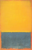 Yellow, Blue on Orange by Mark Rothko