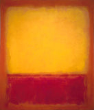 Yellow over purple by Mark Rothko