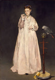 Young Lady in 1866 by Edouard Manet
