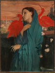 Young Woman With Ibis by Edgar Degas