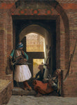 corps de garde darnautes au caire by Jean Leon Gerome